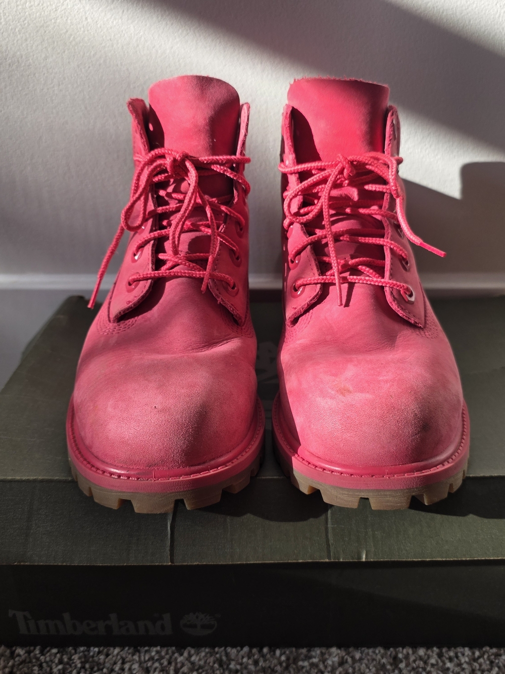 Timberland Women's Pink Premium Boot